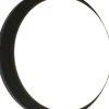 Led Außenleuchten|Außenwandleuchten*Eco-Light LED Außenwandlampe Schwarz IP54 rund Ø30 cm 3000/4000 K