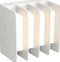 Metall Lampen|Led Außenleuchten*Eco-Light LED Außenwandlampe Weiß 3000 K IP54 dekorativ Modern