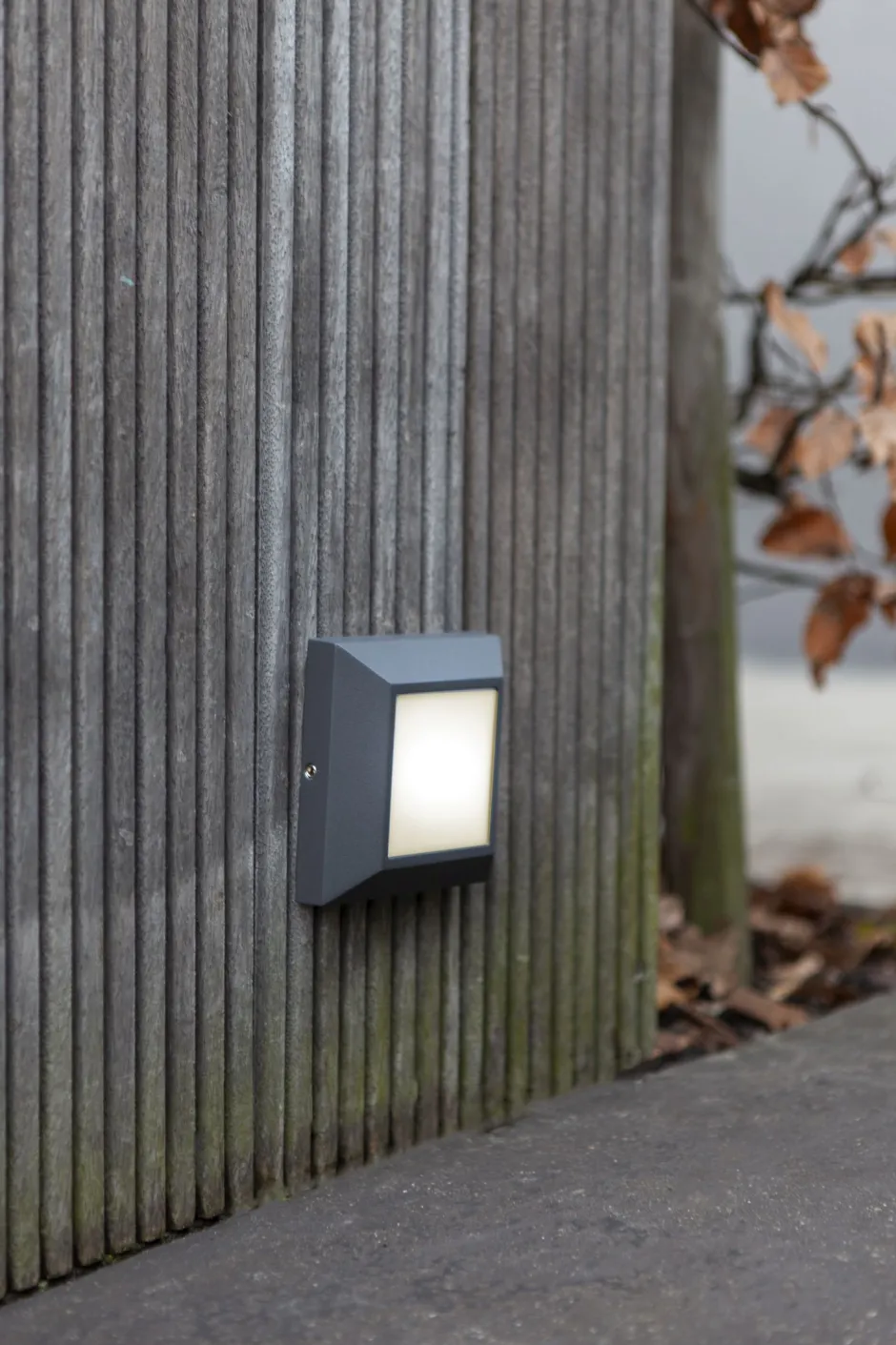 Eco-Light LED Außenwandleuchte Aluminium IP54 4000 K Anthrazit< Metall Lampen|Led Außenleuchten