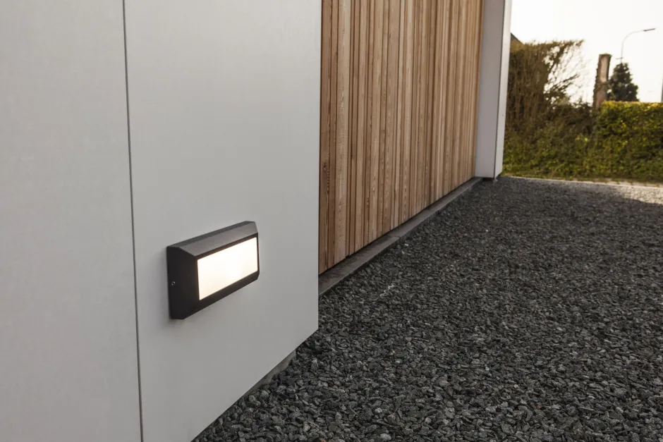 Eco-Light LED Außenwandleuchte Anthrazit 4000 K IP54 blendarm< Metall Lampen|Led Außenleuchten