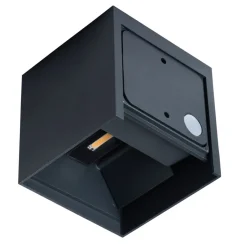 Außenwandleuchten|Moderne Außenleuchten*Kanlux LED Außenwandleuchte Grau Modern eckig IP54 SALA