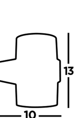 Searchlight LED Außenwandleuchte IP44 Schwarz Weiß 3000 K Up Down< Metall Lampen|Led Außenleuchten