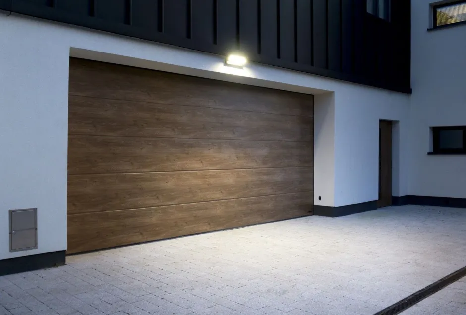 Außenwandleuchten|Außenleuchten Mit Bewegungsmelder*SU-MA LED Außenwandleuchte mit Bewegungssensor Aluminium Glas