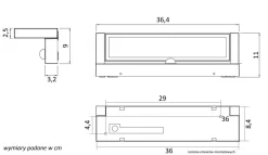Außenwandleuchten|Außenleuchten Mit Bewegungsmelder*SU-MA LED Außenwandleuchte mit Bewegungssensor Aluminium Glas