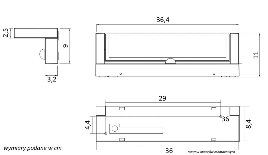 Außenwandleuchten|Außenleuchten Mit Bewegungsmelder*SU-MA LED Außenwandleuchte mit Bewegungssensor Aluminium Glas