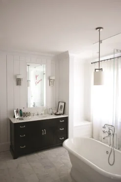 Elstead LED Badezimmer Lampe in Chrom blendarm IP44 CHINO< Wandleuchten|Badezimmer Lampe