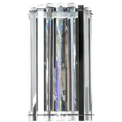 Kristalllampen|Designerlampen*Elstead LED Badlampe Kristall Glas IP44 modernes Design