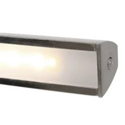 Led Lampen|Wandleuchten*Steinhauer LED Bilderleuchte dimmbar in Stahl B:60 cm 9 W flexibel