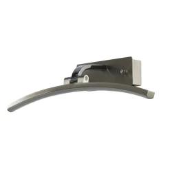 Led Lampen|Wandleuchten*Searchlight LED Bilderleuchte mit Schalter in Silber 3000 K 404 lm