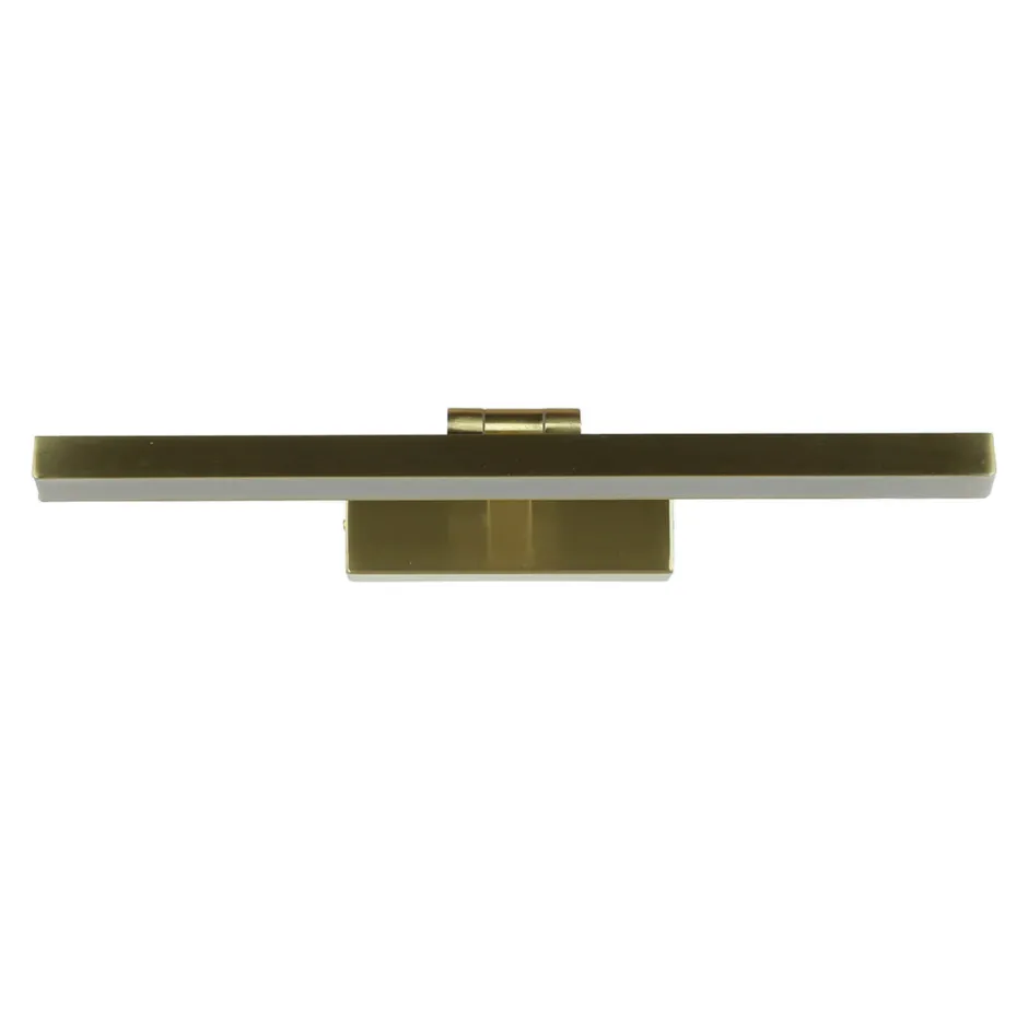 Searchlight LED Bilderleuchte mit Schalter in Messing 3000 K B: 39 cm< Wohnzimmerlampen|Metall Lampen