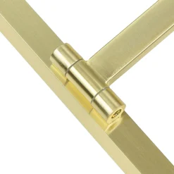 Searchlight LED Bilderleuchte mit Schalter in Messing 3000 K B: 39 cm< Wohnzimmerlampen|Metall Lampen