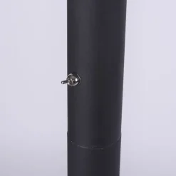 Just Light LED Bogenleuchte Schwarz Metall 6 W 733 lm 215 cm XXL< Wohnzimmerlampen|Metall Lampen