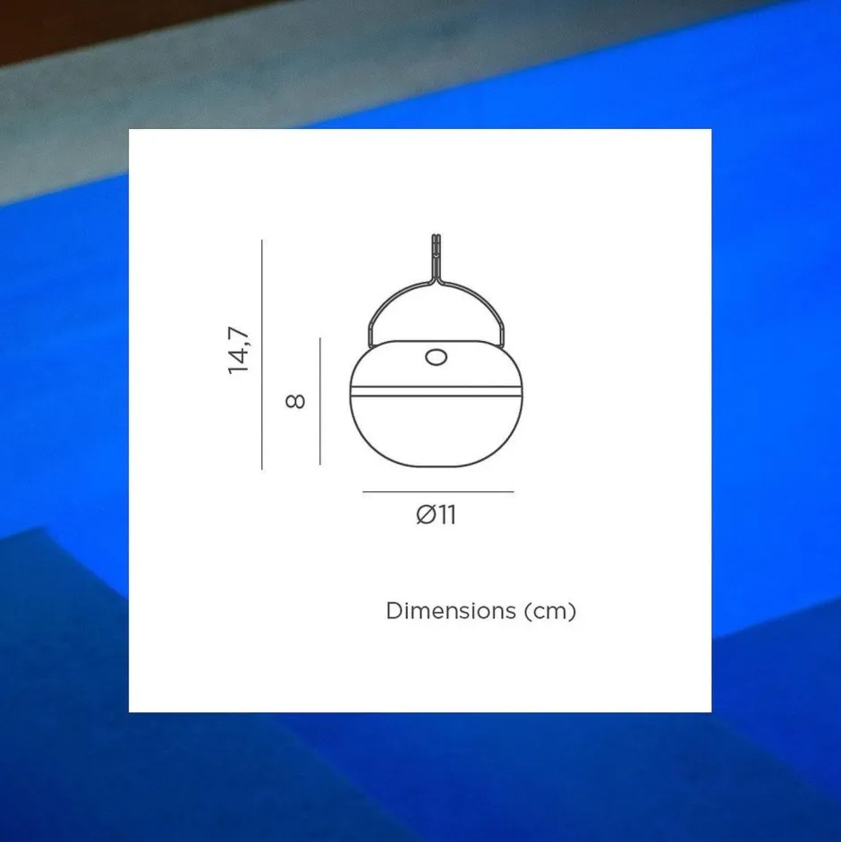 Leuchtmittel|Kabellose Und Akku-Leuchten*Newgarden LED Campingleuchte Akku Haken Magnet Ø 11 cm Dimmer Farbwechsel
