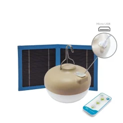Leuchtmittel|Solarleuchten*Newgarden LED Campingleuchte Solar USB Akku Haken Magnet dimmbar IP54 CHERRY