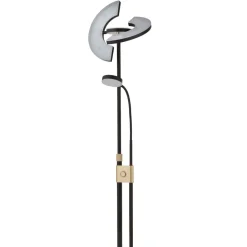 Searchlight LED Deckenfluter Dimmbar 210 cm hoch Lesearm Schwarz< Led Lampen|Bürolampen