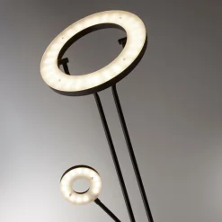 Searchlight LED Deckenfluter dimmbar 193 cm 3000 K Schwarz Lesearm< Led Lampen|Bürolampen