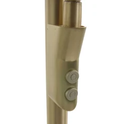 Steinhauer LED Deckenfluter mit Lesearm in Messing 185 cm dimmbar< Led Lampen|Stehlampen