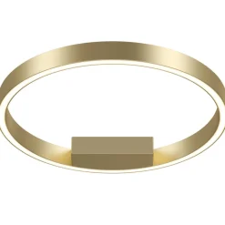 Deckenleuchten|Led Lampen*Maytoni LED Deckenlampe Aluminium Ø 40 cm in Messing rund TESSA