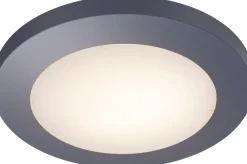 Led Außenleuchten|Deckenleuchten Außen*Eco-Light LED Deckenlampe außen Anthrazit Aluminium IP54 Ø30,5 cm