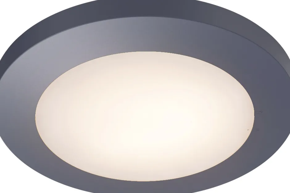 Led Außenleuchten|Deckenleuchten Außen*Eco-Light LED Deckenlampe außen Anthrazit Aluminium IP54 Ø30,5 cm