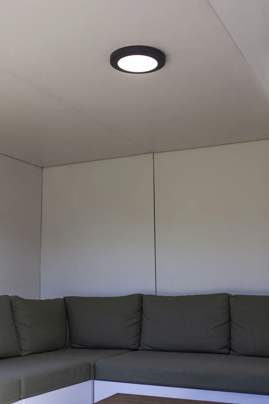 Led Außenleuchten|Deckenleuchten Außen*Eco-Light LED Deckenlampe außen Anthrazit Aluminium IP54 Ø30,5 cm