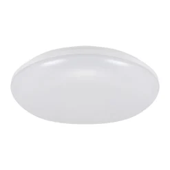 Strühm LED Deckenlampe außen D: 28 cm IP65 Weiß rund< Badezimmer Lampe|Feuchtraumleuchten