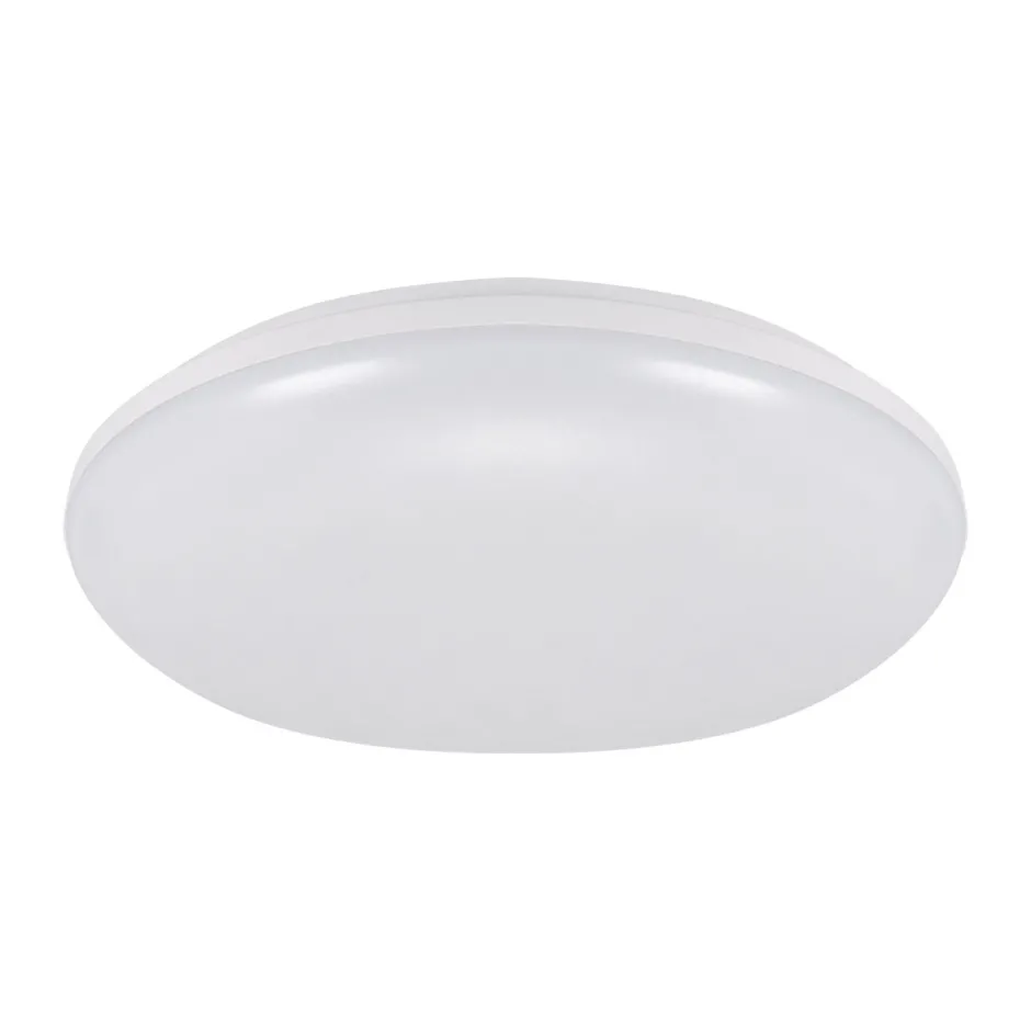 Strühm LED Deckenlampe außen D: 28 cm IP65 Weiß rund< Badezimmer Lampe|Feuchtraumleuchten