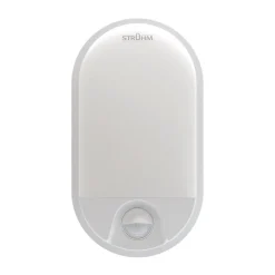 Strühm LED Deckenlampe außen mit Bewegungsmelder IP54 H: 21 cm Weiß< Außenwandleuchten|Feuchtraumleuchten