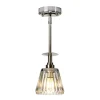 Elstead LED Deckenlampe Bad IP44 verstellbar Riffelglas VARINHA< Deckenleuchten|Badezimmer Lampe