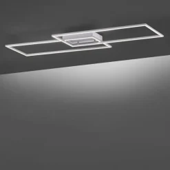 Deckenleuchten|Flurlampen*Paul Neuhaus LED Deckenlampe dimmbar in Stahl 41 W 5400 lm Modern