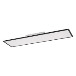 Just Light LED Deckenlampe dimmbar Schwarz Fernbedienung 4370 lm< Flurlampen|Bürolampen