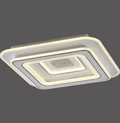 Just Light LED Deckenlampe Dimmer Fernbedienung 6500 lm Nachtlicht< Deckenleuchten|Flurlampen