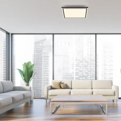 Just Light LED Deckenlampe Fernbedienung 2700-5000 K 45 cm dimmbar< Flurlampen|Bürolampen