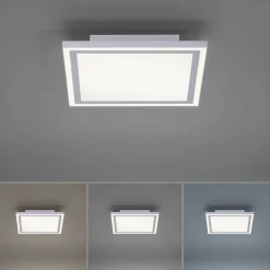 Flurlampen|Bürolampen*Just Light LED Deckenlampe Fernbedienung dimmbar 3300 lm blendarm