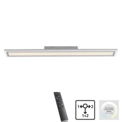 Flurlampen|Bürolampen*Just Light LED Deckenlampe Fernbedienung dimmbar 2000 lm L:100 cm