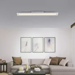 Flurlampen|Bürolampen*Just Light LED Deckenlampe Fernbedienung dimmbar 2000 lm L:100 cm