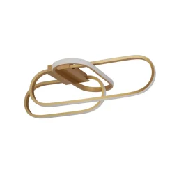 Deckenleuchten|Led Lampen*Searchlight LED Deckenlampe in Gold B: 65 cm Lichtfarbe einstellbar