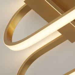 Deckenleuchten|Led Lampen*Searchlight LED Deckenlampe in Gold B: 65 cm Lichtfarbe einstellbar