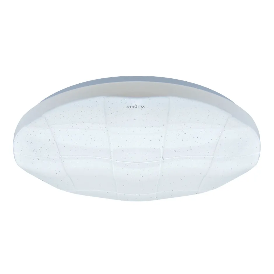 Strühm LED Deckenlampe IP44 rund Ø 48 cm Weiß Sternenhimmel< Deckenleuchten|Led Lampen