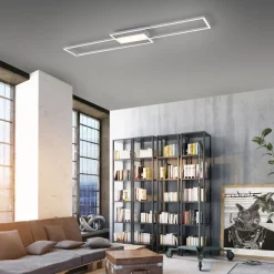 Wohnzimmerlampen|Metall Lampen*Just Light LED Deckenlampe Metall 2700-5000 K L:109 cm dimmbar