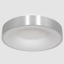 Steinhauer LED Deckenlampe Metall Kunststoff in Silber Weiß 2700 K< Metall Lampen|Schlafzimmer Lampen