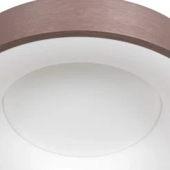 Steinhauer LED Deckenlampe Metall Kunststoff in Bronze Weiß Ø48 cm< Deckenleuchten|Led Lampen