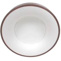 Steinhauer LED Deckenlampe Metall Kunststoff in Bronze Weiß Ø48 cm< Deckenleuchten|Led Lampen