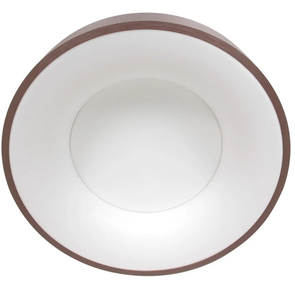 Steinhauer LED Deckenlampe Metall Kunststoff in Bronze Weiß Ø48 cm< Deckenleuchten|Led Lampen
