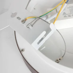 Steinhauer LED Deckenlampe Metall Kunststoff in Bronze Weiß Ø48 cm< Deckenleuchten|Led Lampen