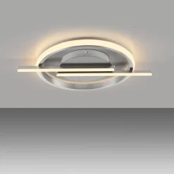 Deckenleuchten|Flurlampen*Just Light LED Deckenlampe Modern in Stahl L:42 cm 2100 lm dimmbar