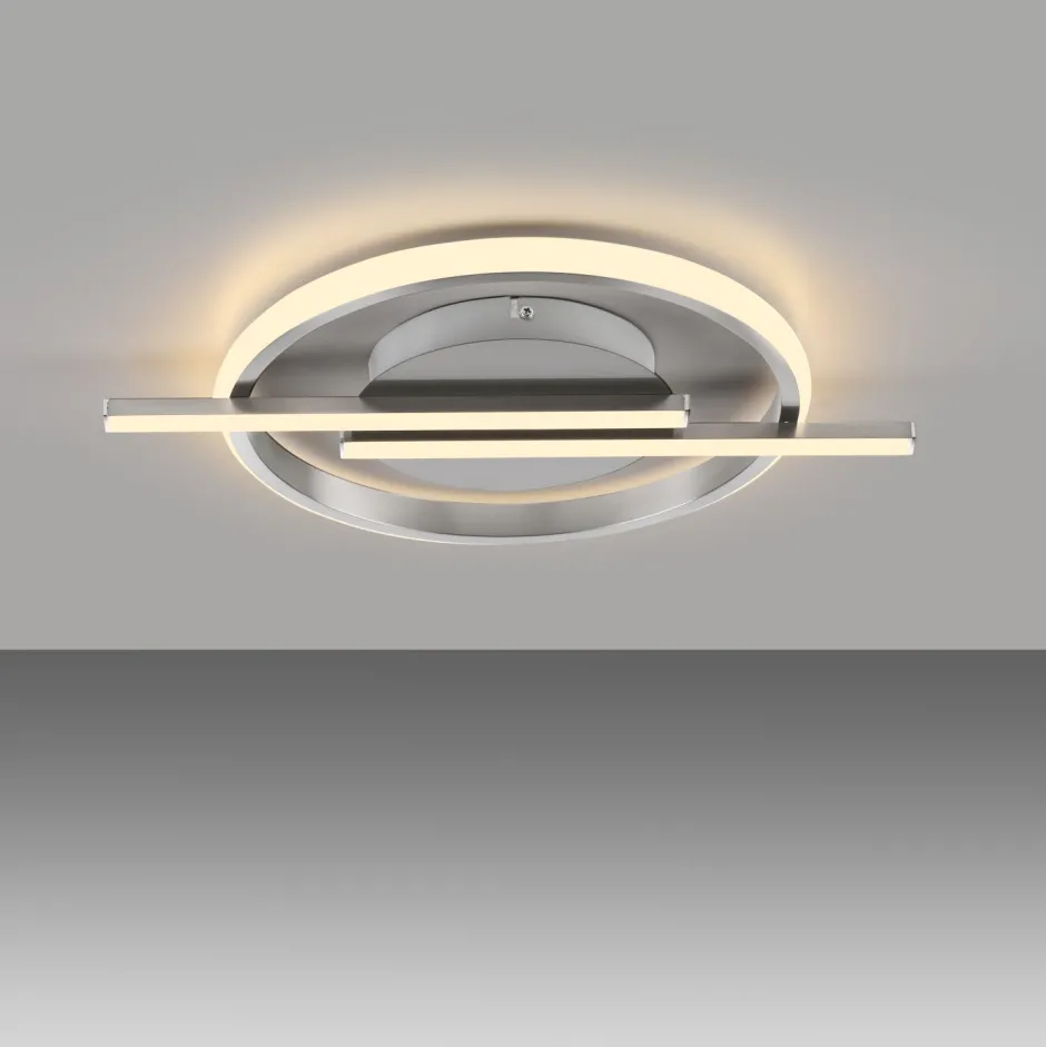 Deckenleuchten|Flurlampen*Just Light LED Deckenlampe Modern in Stahl L:42 cm 2100 lm dimmbar