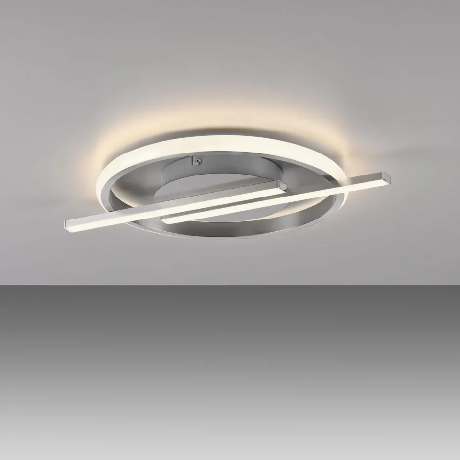 Deckenleuchten|Flurlampen*Just Light LED Deckenlampe Modern in Stahl L:42 cm 2100 lm dimmbar