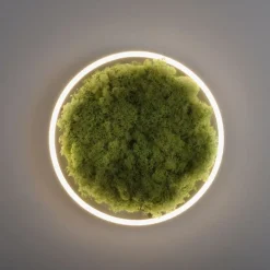 Just Light LED Deckenlampe Moos Schwarz 3000 K 2650 lm dimmbar< Wohnzimmerlampen|Schlafzimmer Lampen