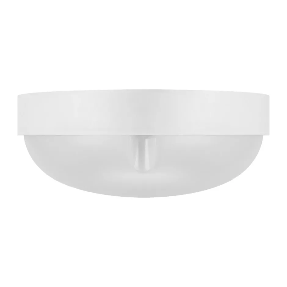 Badezimmer Lampe|Feuchtraumleuchten*Strühm LED Deckenlampe rund klein D: 16 cm IP65 Weiß außen Feuchtraum